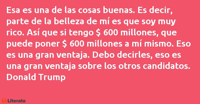 Frases de Donald Trump