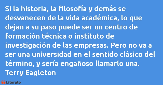 Frases de Terry Eagleton