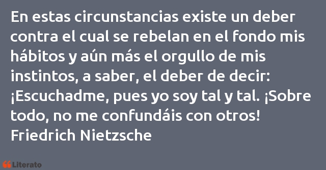 Frases de Friedrich Nietzsche