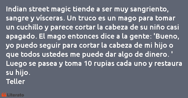 Frases de Teller