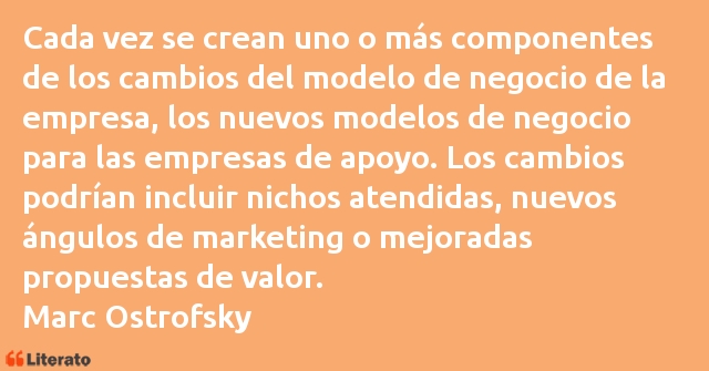 Frases de Marc Ostrofsky