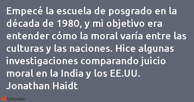 Frases de Jonathan Haidt