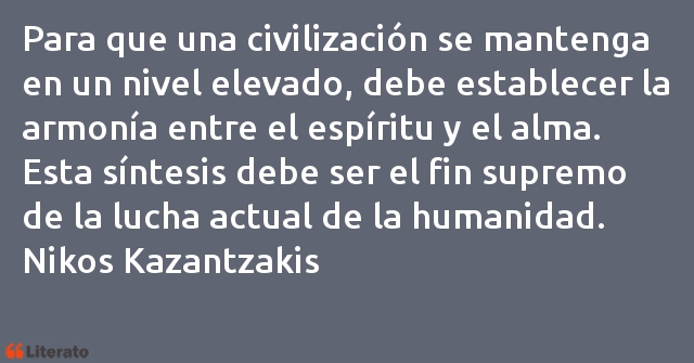 Frases de Nikos Kazantzakis