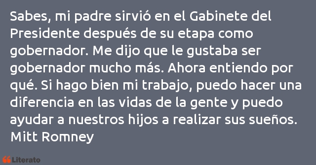 Frases de Mitt Romney