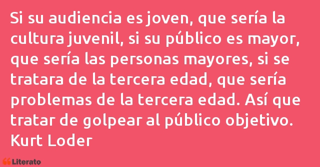 Frases de Kurt Loder