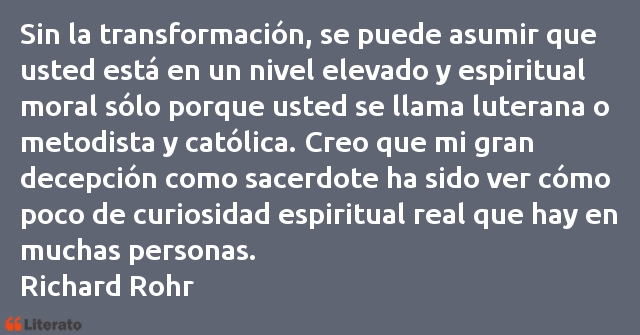 Frases de Richard Rohr