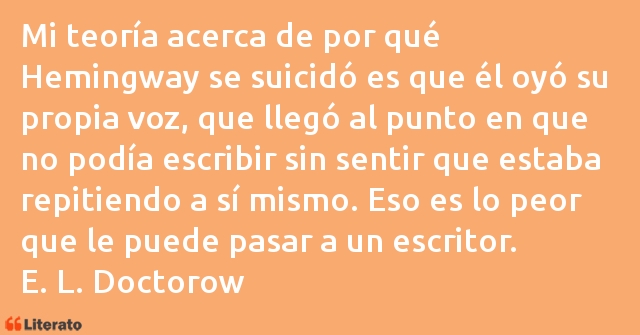 Frases de E. L. Doctorow