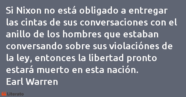 Frases de Earl Warren