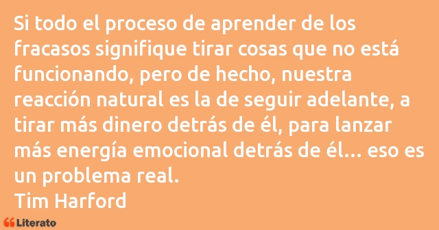 Frases de Tim Harford