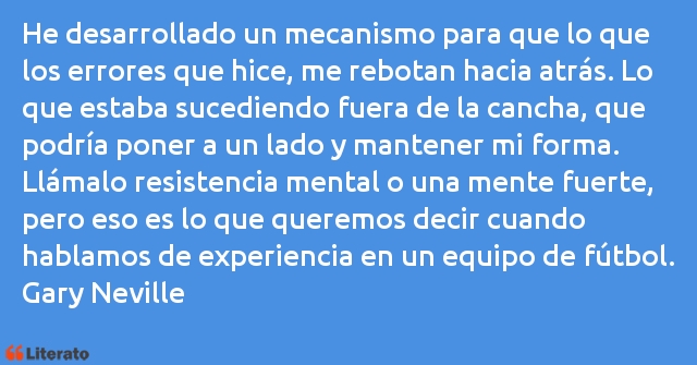 Frases de Gary Neville