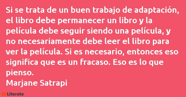 Frases de Marjane Satrapi