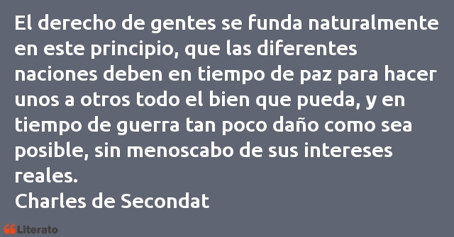 Frases de Charles de Secondat