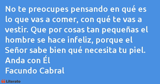 Frases de Facundo Cabral