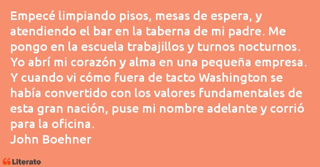 Frases de John Boehner