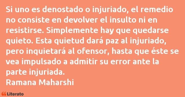 Frases de Ramana Maharshi