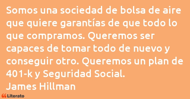 Frases de James Hillman