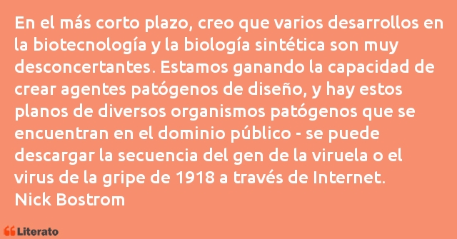 Frases de Nick Bostrom