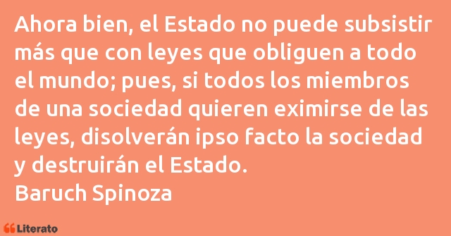 Frases de Baruch Spinoza