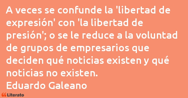 Frases de Eduardo Galeano