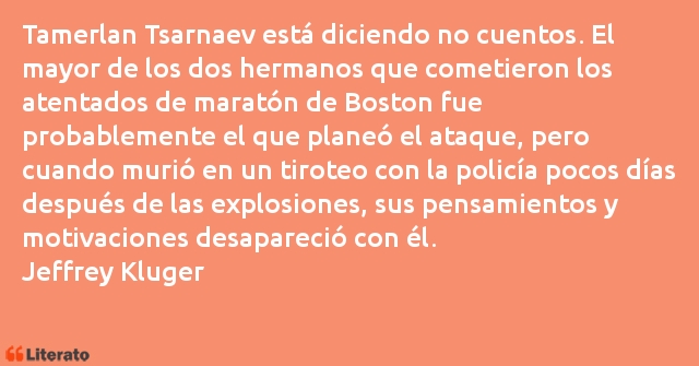 Frases de Jeffrey Kluger