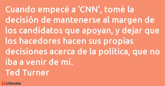 Frases de Ted Turner