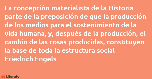 Frases de Friedrich Engels