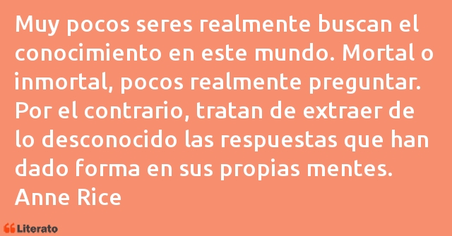 Frases de Anne Rice