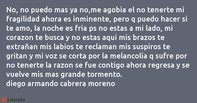 Frases de diego armando cabrera moreno