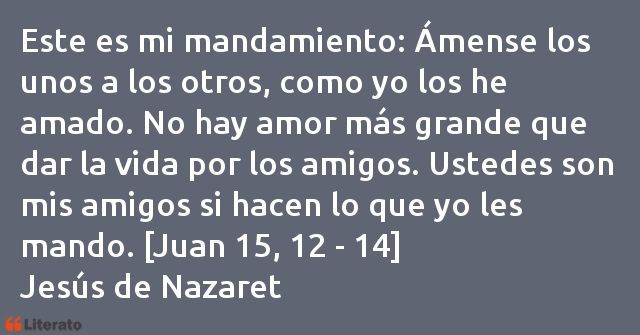 Frases de Jesús Cristo