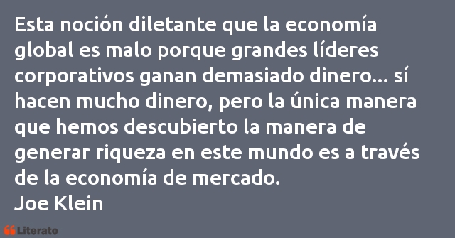 Frases de Joe Klein