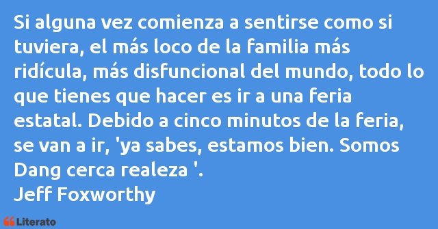 Frases de Jeff Foxworthy