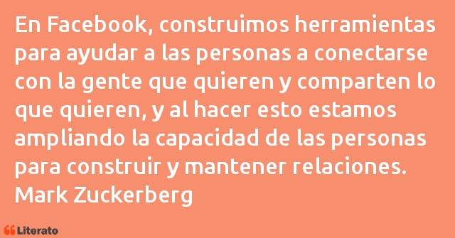 Frases de Mark Zuckerberg