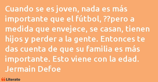 Frases de Jermain Defoe