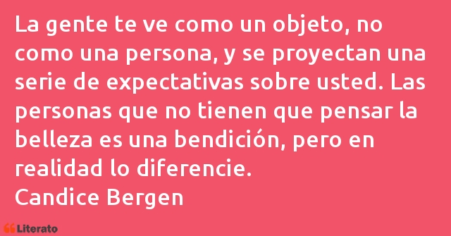 Frases de Candice Bergen