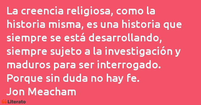 Frases de Jon Meacham