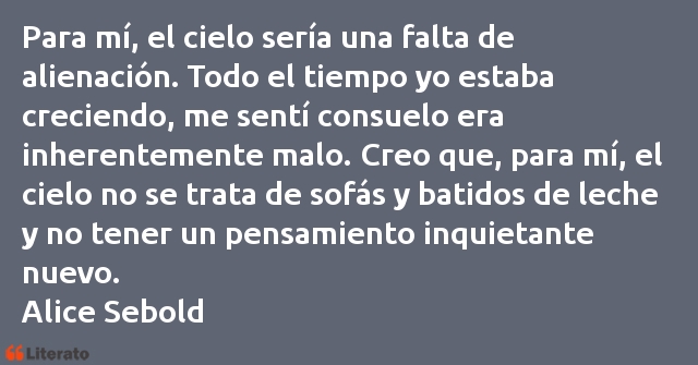 Frases de Alice Sebold