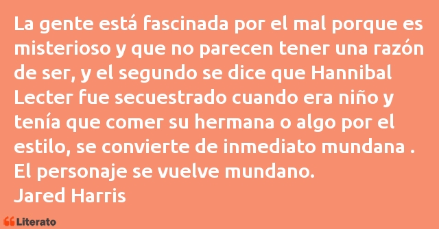 Frases de Jared Harris