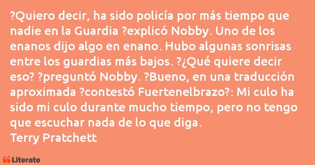 Frases de Terry Pratchett