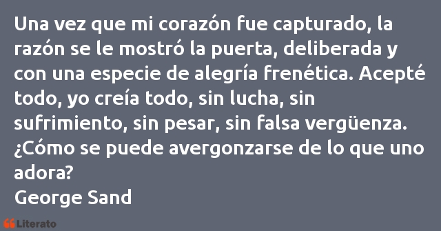 Frases de George Sand