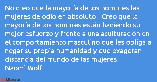 Frases de Naomi Wolf