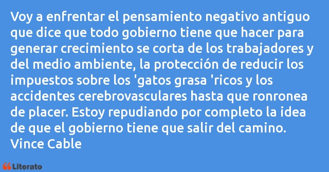 Frases de Vince Cable