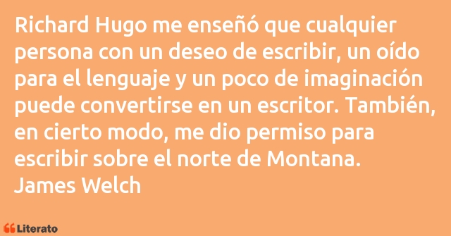 Frases de James Welch