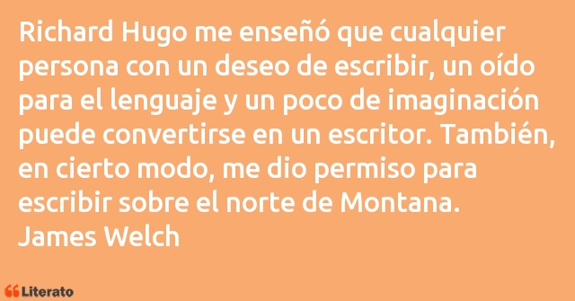 Frases de James Welch