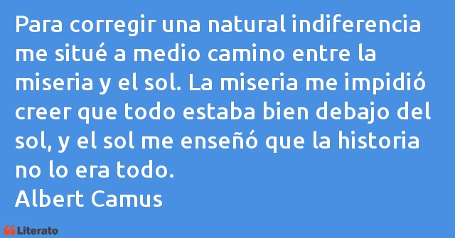 Frases de Albert Camus