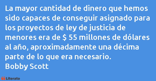 Frases de Bobby Scott