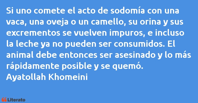 Frases de Ayatollah Khomeini