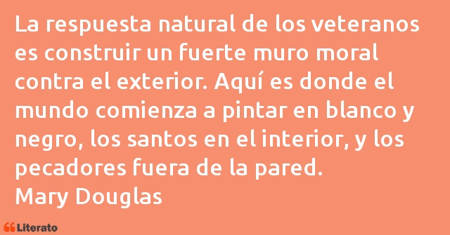 Frases de Mary Douglas