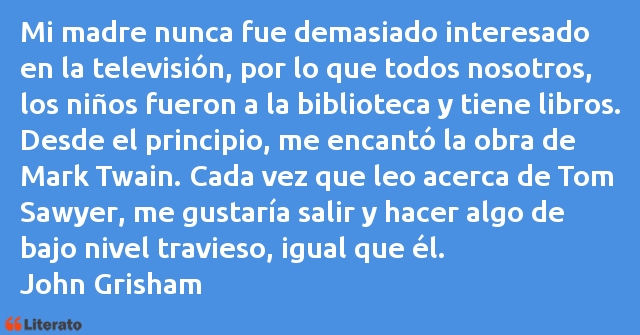 Frases de John Grisham