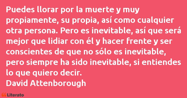 Frases de David Attenborough