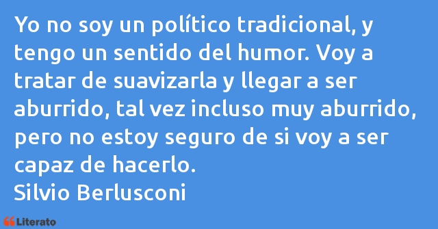 Frases de Silvio Berlusconi